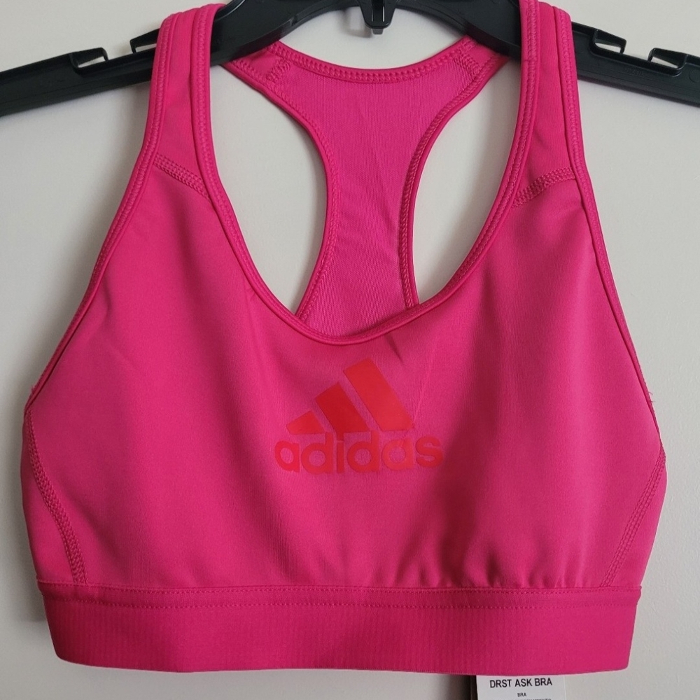 Adidas Bright Pink Activewear Top